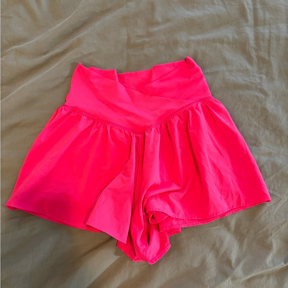 Aerie High Waist Pink Women's Shorts